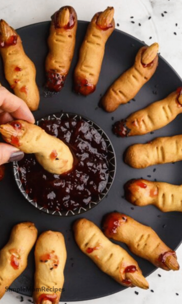 Creepy Witch Finger Cookies Recipe