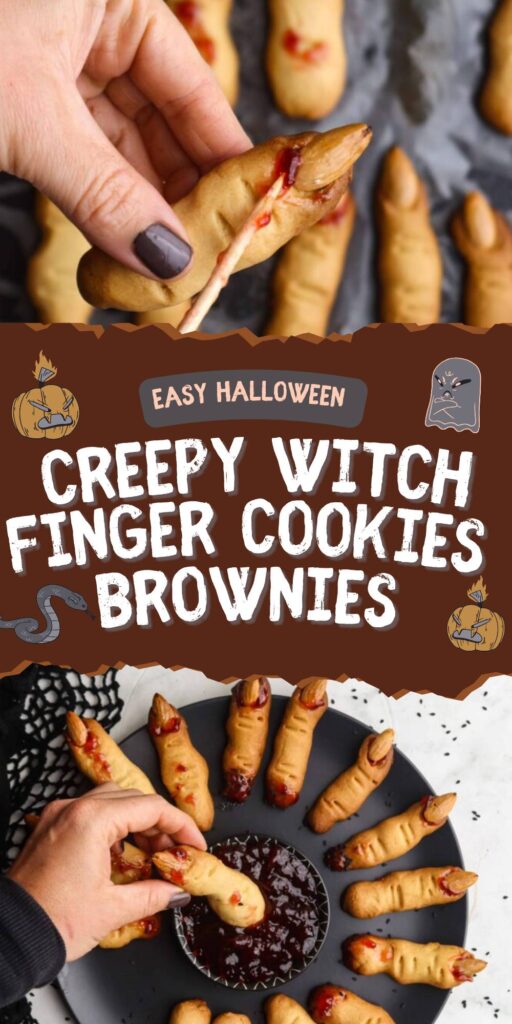 Creepy Witch Finger Cookies Recipe