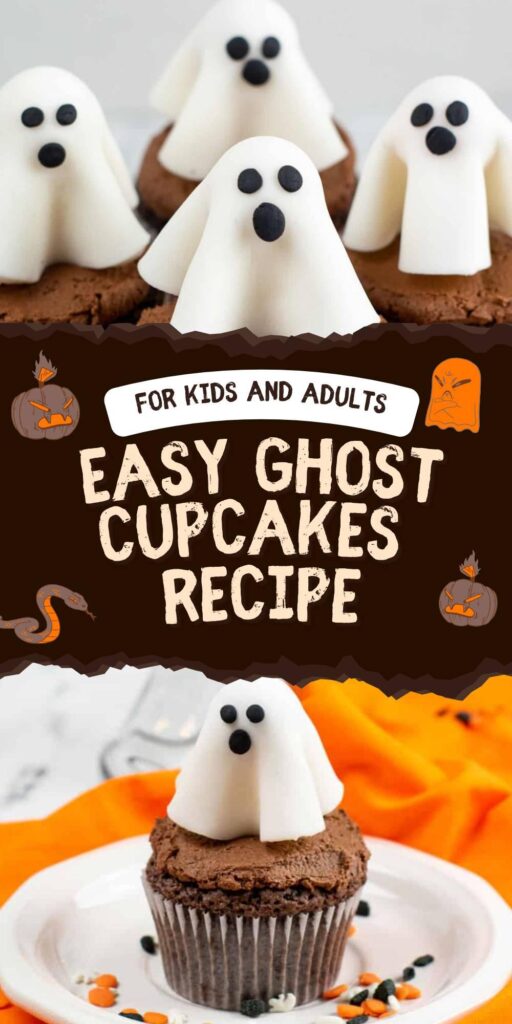 Easy Ghost Cupcakes Recipe