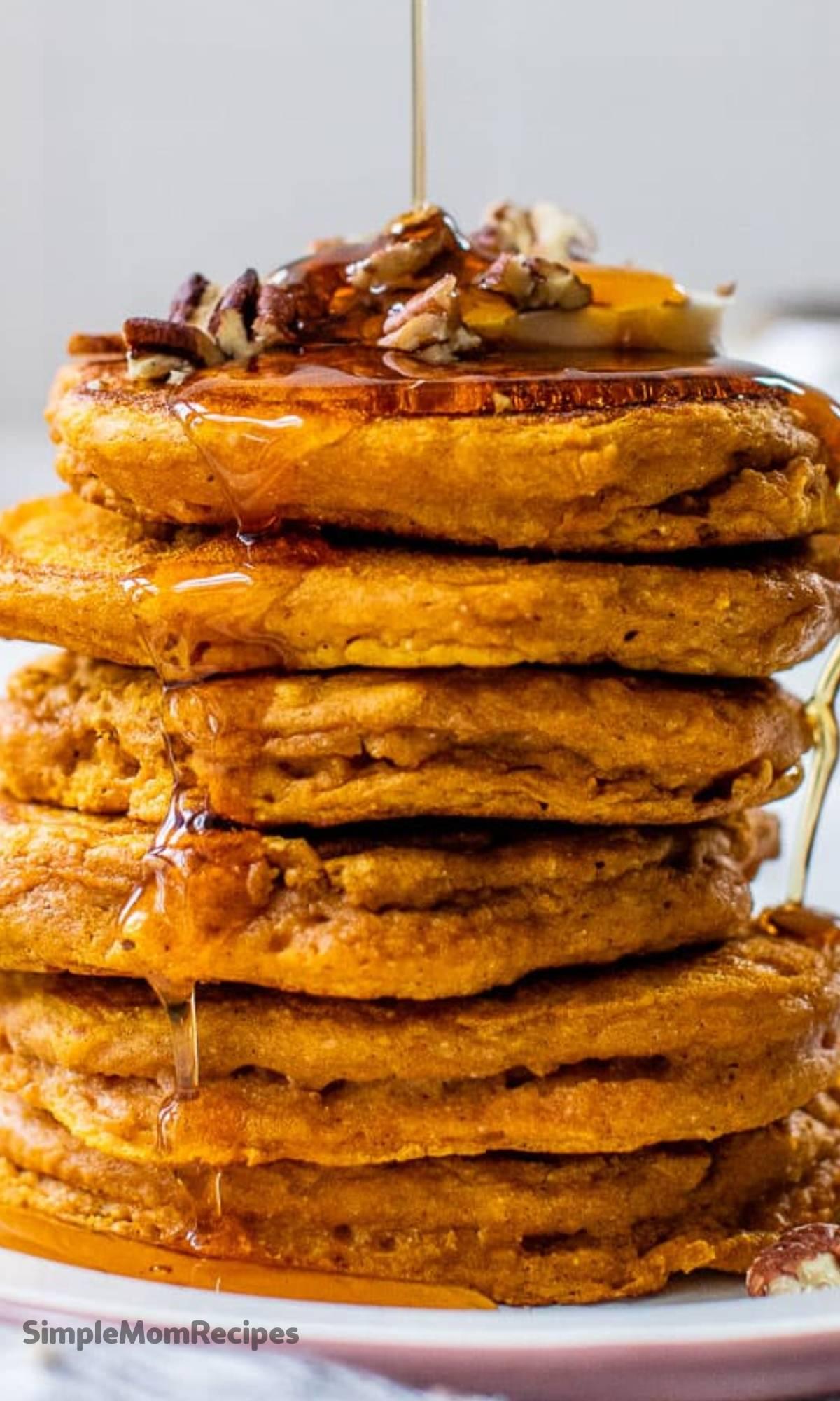 Easy Pumpkin Pancakes Recipe