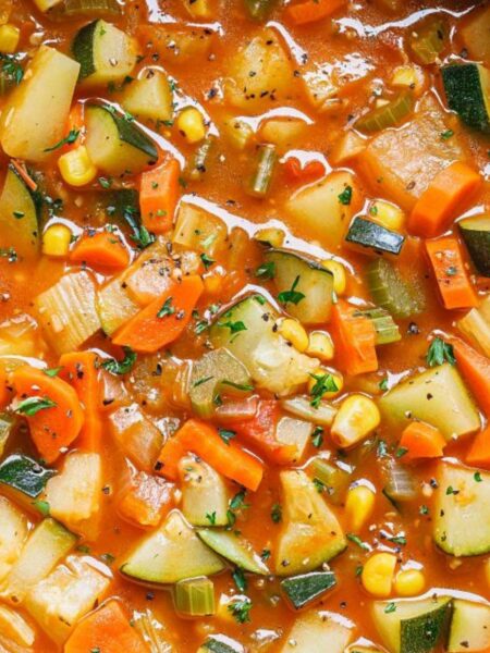 Easy Vegetable Soup Recipe