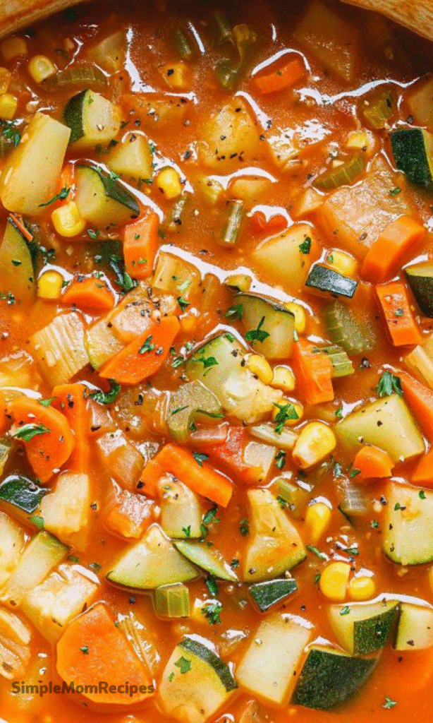 Easy Vegetable Soup Recipe