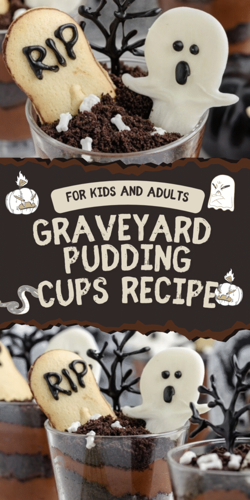 Graveyard Pudding Cups