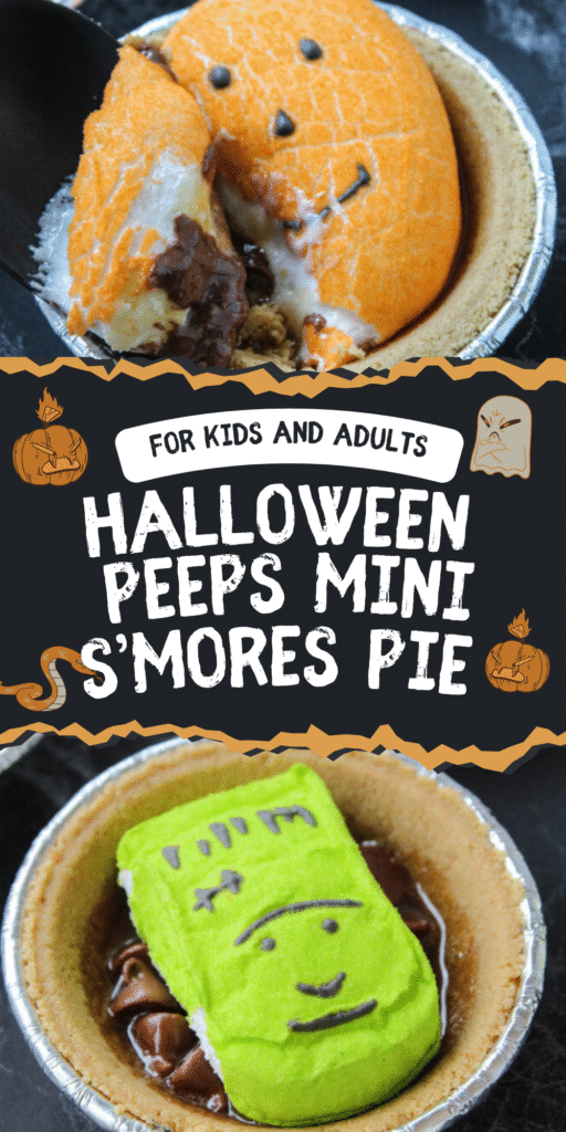 Halloween PEEPS Mini S’mores Pie Recipe
