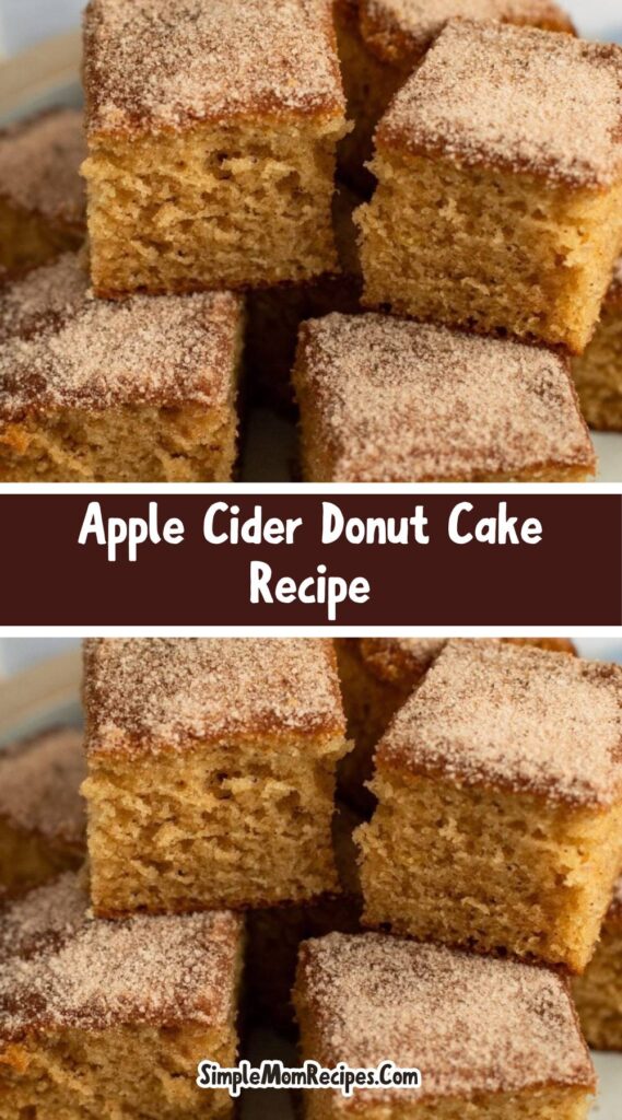 How to make Apple Cider Donut Cake Recipe