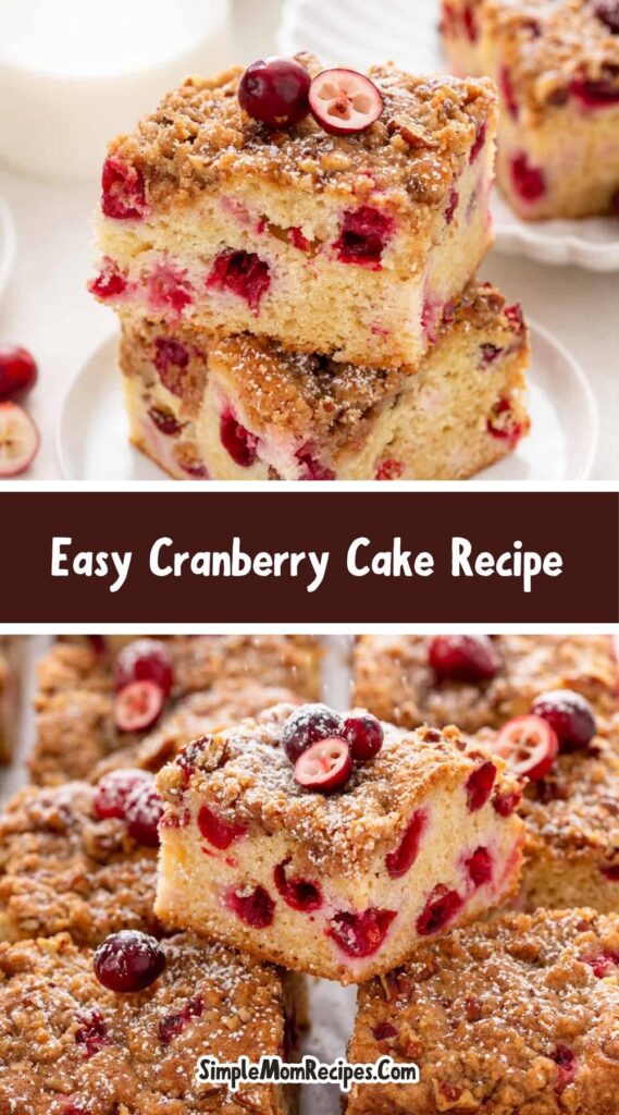 How to make Easy Cranberry Cake Recipe