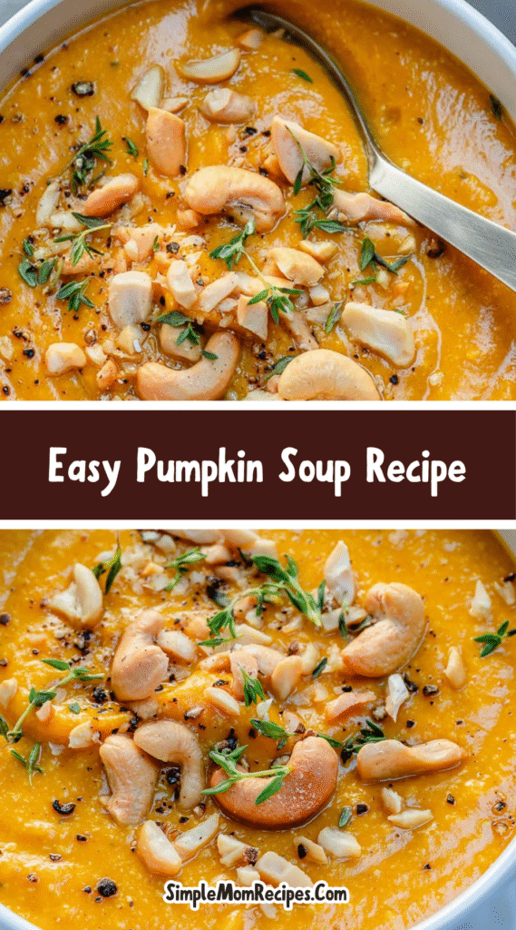 How to make Easy Pumpkin Soup Recipe