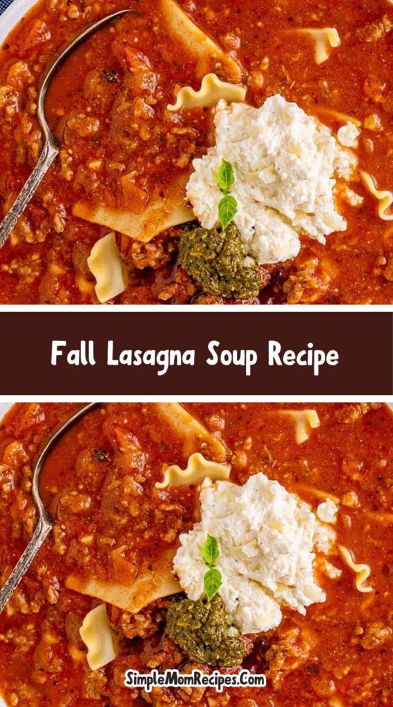 How to make Lasagna Soup Recipe