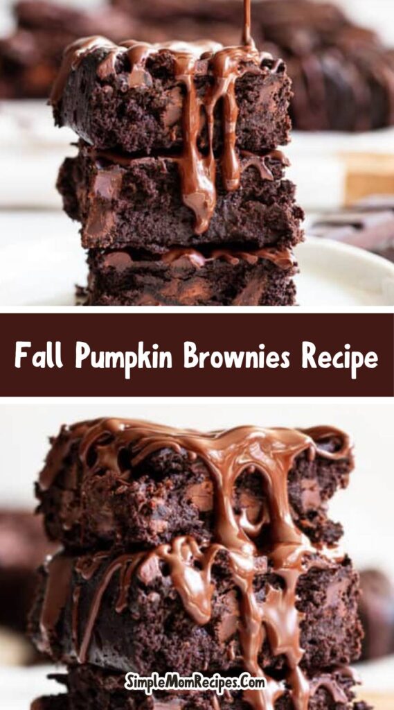 How to make Pumpkin Brownies Recipe