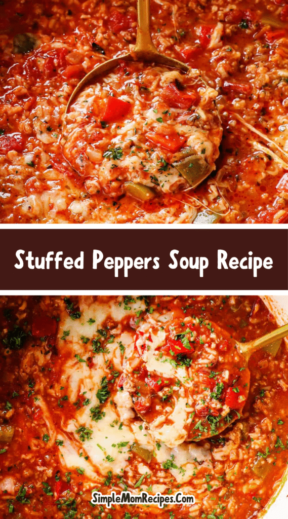 How to make Stuffed Peppers Soup Recipe