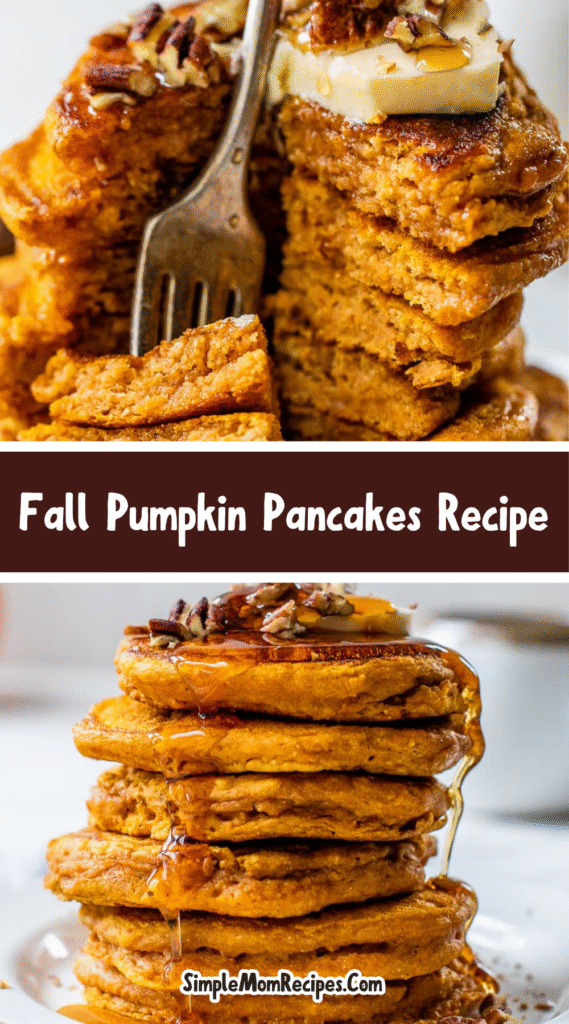 How to make fall Easy Pumpkin Pancakes Recipe