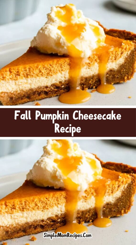 How to make fall Pumpkin Cheesecake Recipe