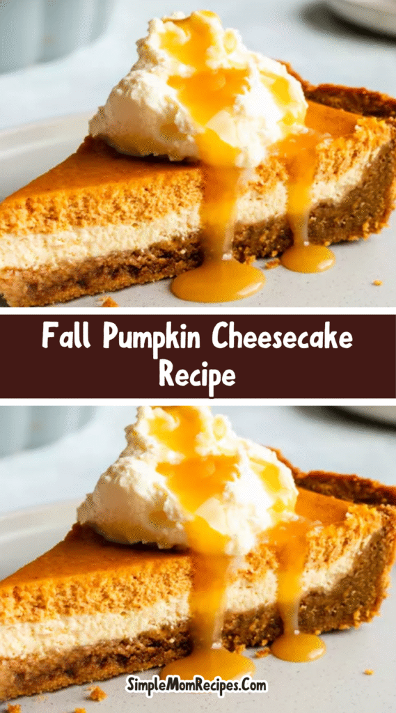 How to make fall Pumpkin Cheesecake Recipe