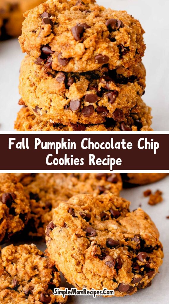 How to make fall Pumpkin Chocolate Chip Cookies Recipe