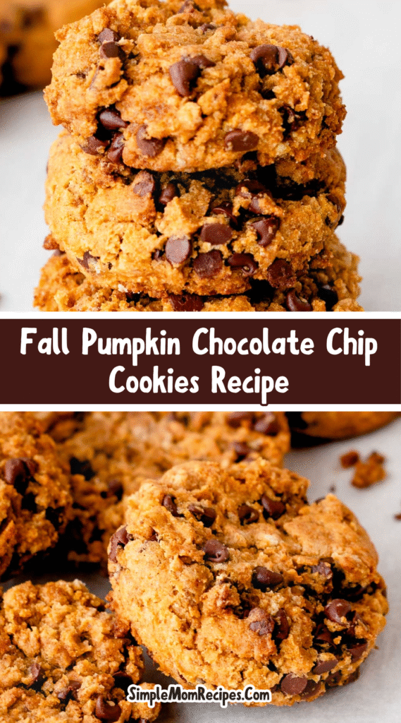 How to make fall Pumpkin Chocolate Chip Cookies Recipe