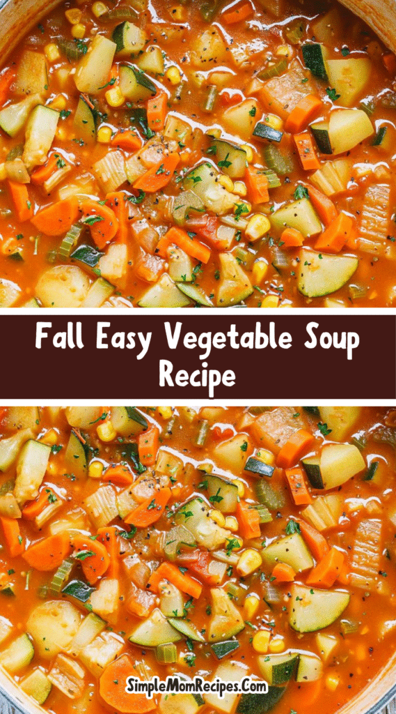How to make vegetable soup recipe