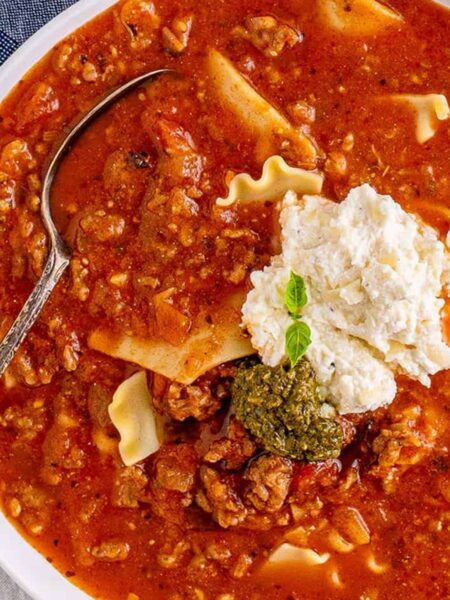 Lasagna Soup Recipe