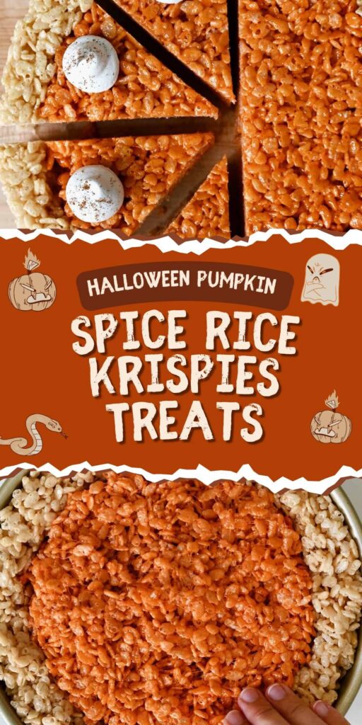 Pumpkin Spice Rice Krispies Treats