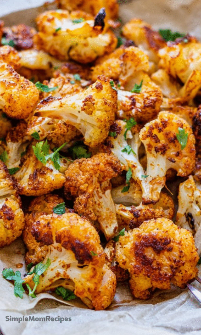 Roasted Cauliflower Recipe