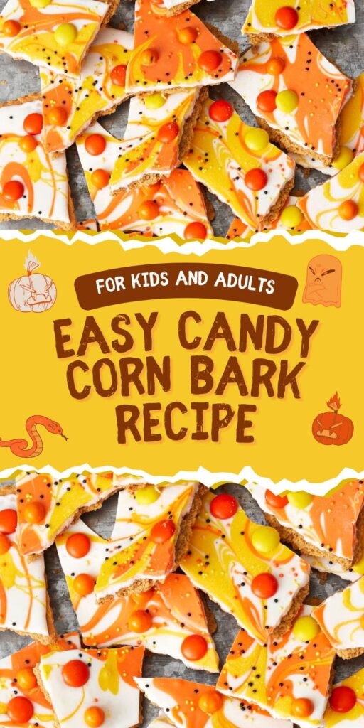 halloween Easy Candy Corn Bark Recipe