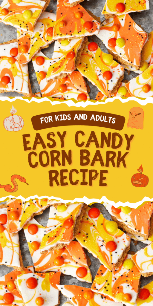 halloween Easy Candy Corn Bark Recipe