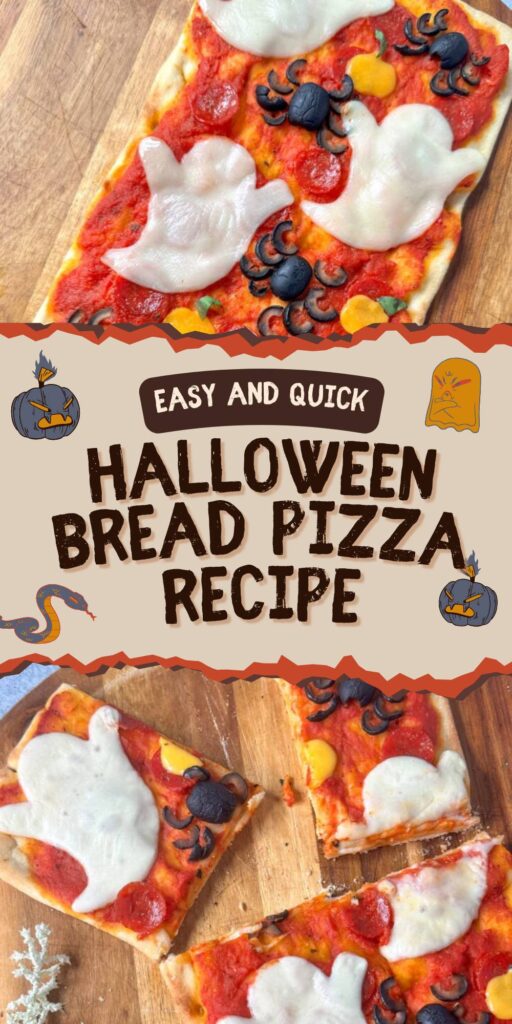 halooween Halloween Bread Pizza Recipe