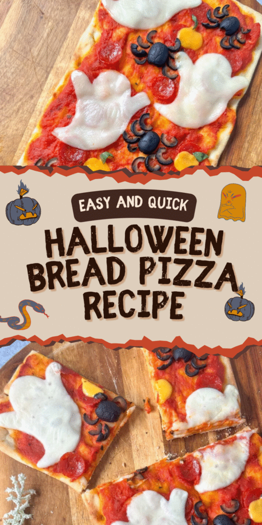 halooween Halloween Bread Pizza Recipe