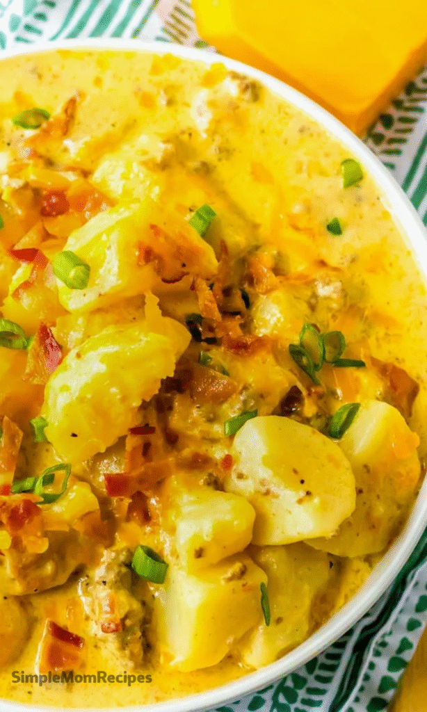 Bacon Cheeseburger Soup Recipe