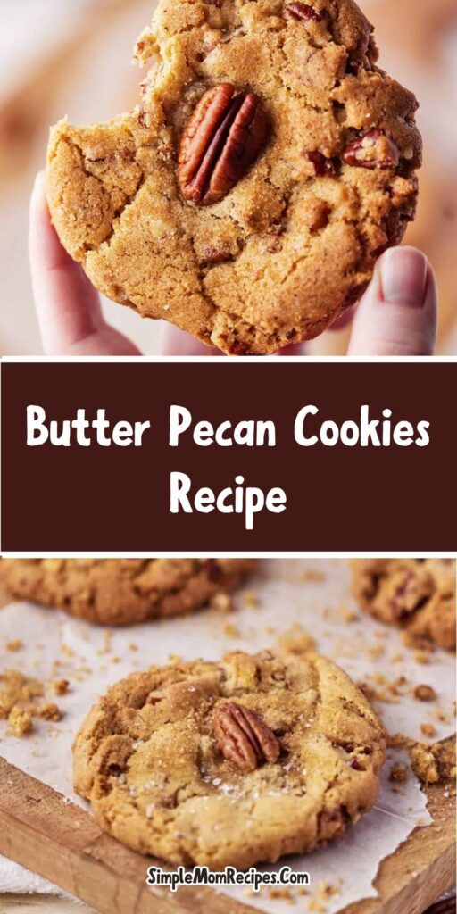Butter Pecan Cookies Recipe