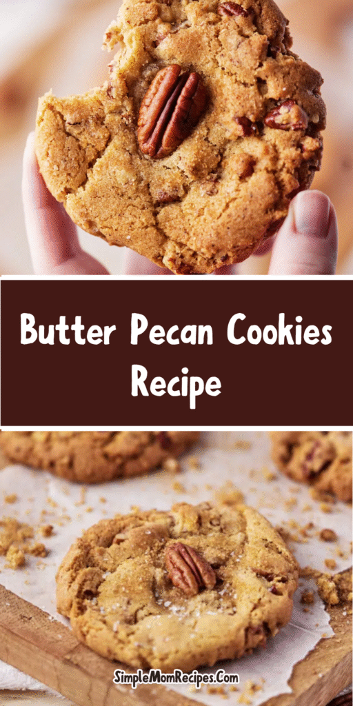 Butter Pecan Cookies Recipe