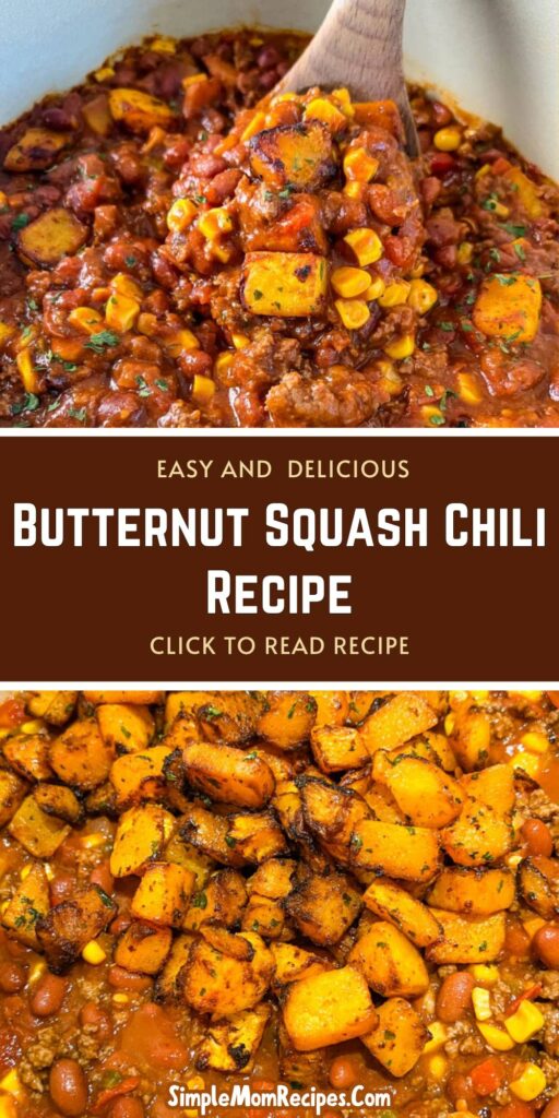Butternut Squash Chili Recipe