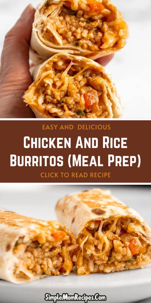 Chicken And Rice Burritos (Meal Prep) Recipe