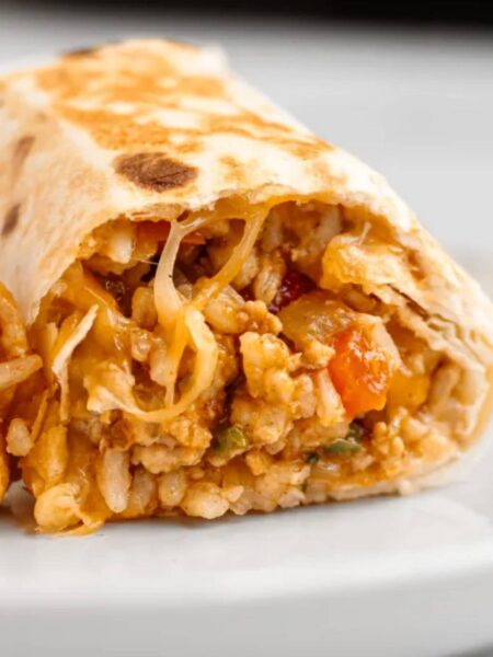 Chicken And Rice Burritos Recipe