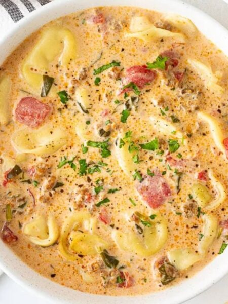 Creamy Tortellini Soup Recipe
