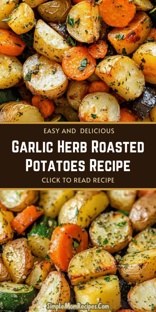 Garlic Herb Roasted Potatoes Recipe