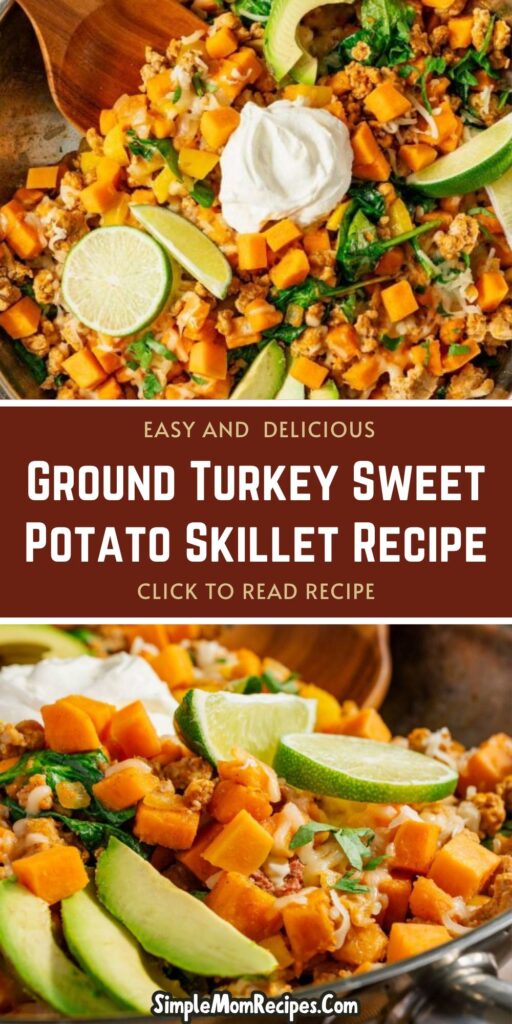Ground Turkey Sweet Potato Skillet Recipe