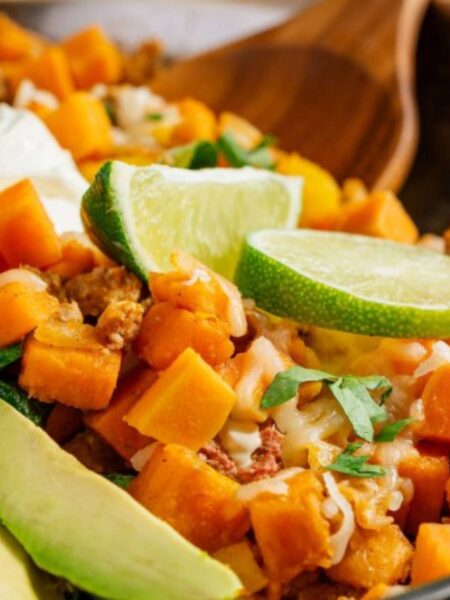 Ground Turkey Sweet Potato Skillet Recipe