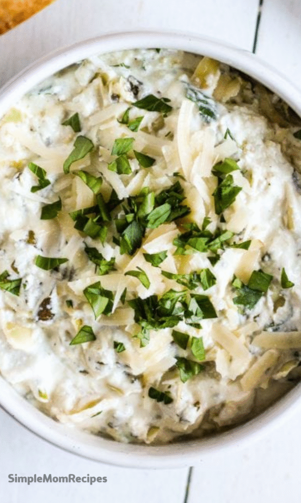 Healthy Spinach Artichoke Dip Recipe