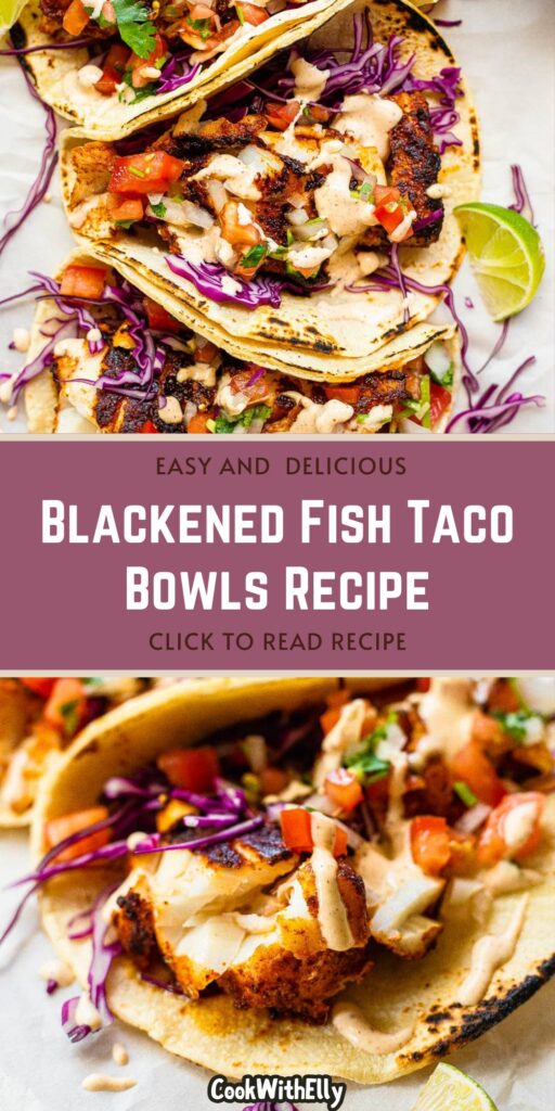 How to make Blackened Fish Taco Bowls Recipe