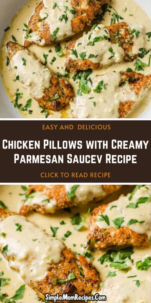 How to make Chicken Pillows with Creamy Parmesan Saucev Recipe