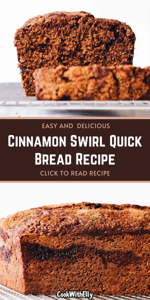 How to make Cinnamon Swirl Quick Bread Recipe