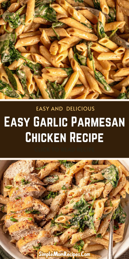 How to make Easy Garlic Parmesan Chicken Recipe
