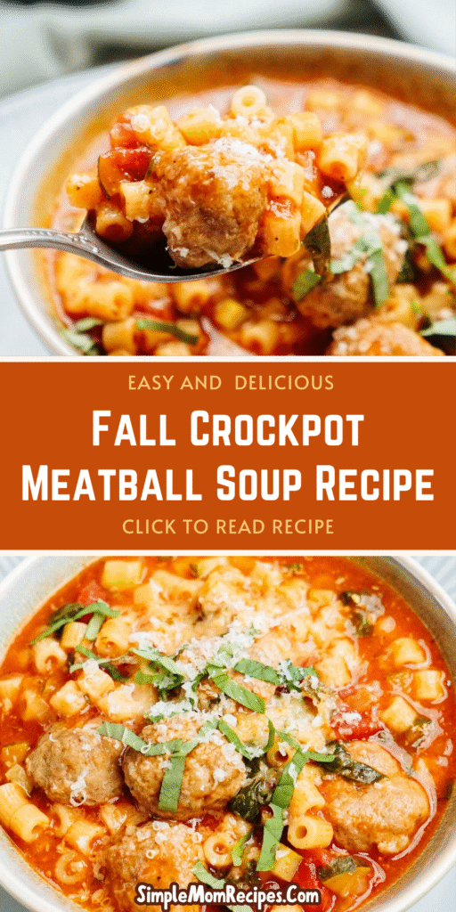 How to make Fall Crockpot Meatball Soup Recipe