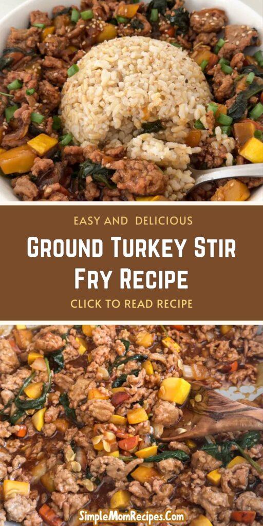 How to make Ground Turkey Stir Fry Recipe