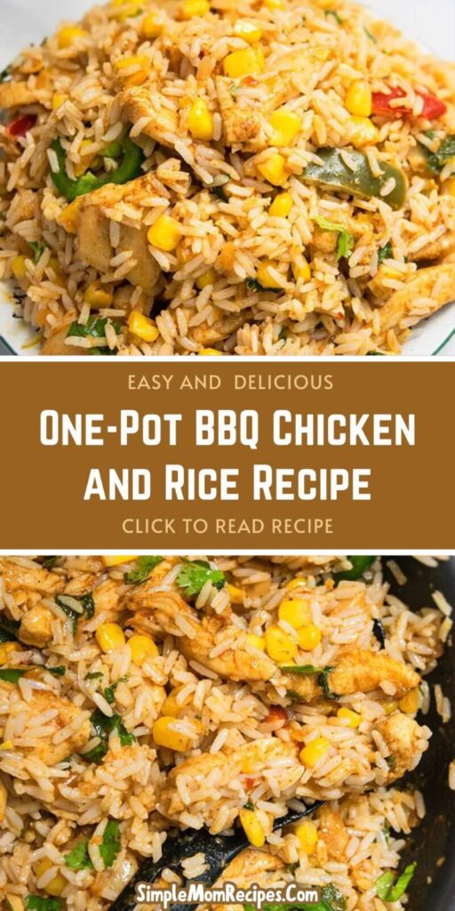 How to make One-Pot BBQ Chicken and Rice Recipe