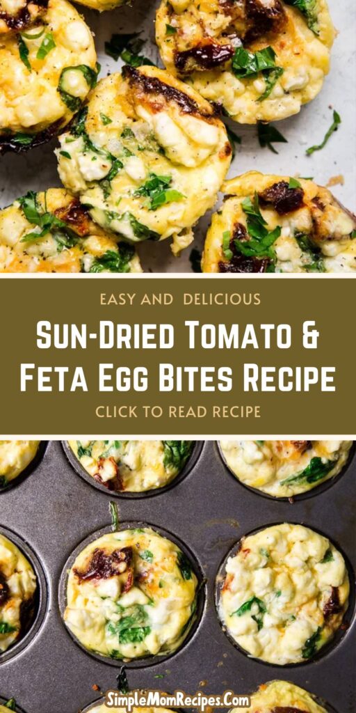 How to make Sun-Dried Tomato & Feta Egg Bites Recipe