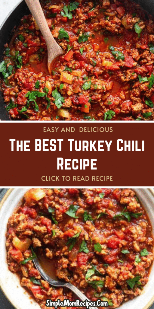 How to make The BEST Turkey Chili Recipe