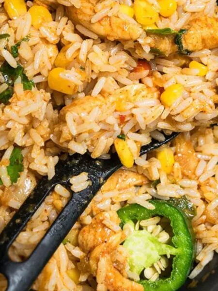 One-Pot BBQ Chicken and Rice Recipe