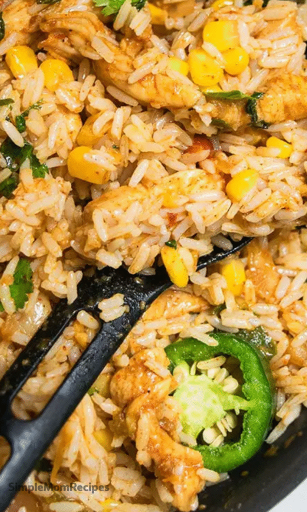 One-Pot BBQ Chicken and Rice Recipe