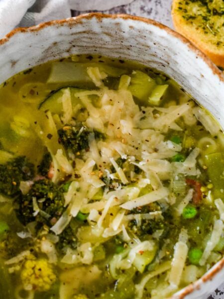 Spring Minestrone Soup Recipe